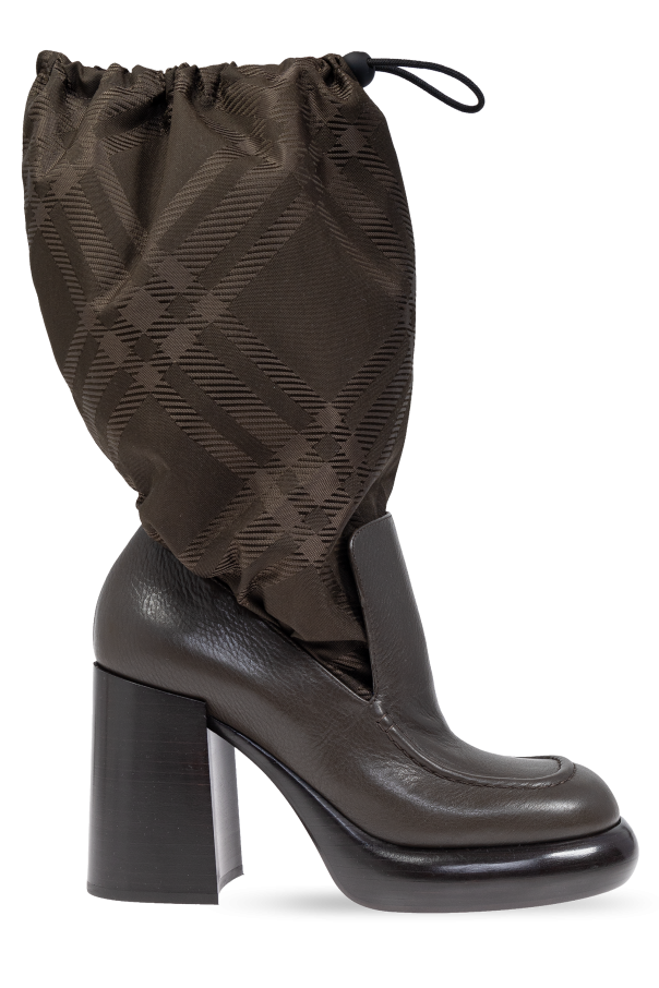 Green Heeled boots Burberry Vitkac Canada